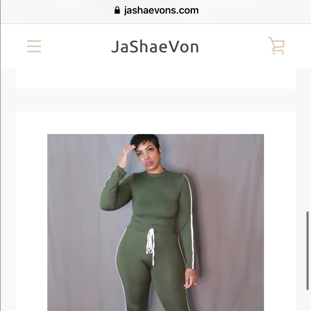 2 piece set…. Also Shop: jashaevons.com